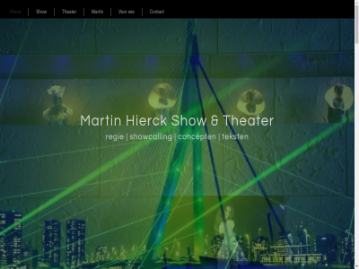 concept contact e e-mailadres hierck hom mailadres martin nam regie show showcall showcaller tekst theater verzend