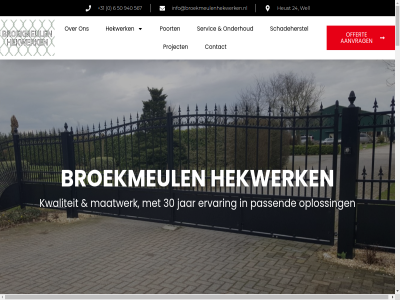+31 0 2026 24 30 50 5325 567 6 940 aanvrag advies all bekijk broekmeul contact digibloei draaipoort ervar gaashekwerk hekwerk heust hom info@broekmeulenhekwerken.nl jar kwaliteit lever maatwerk mogelijk offert onderhoud oploss passend person plaatsing poort project schadeherstel schuifpoort servic sierhekwerk sierpoort snell spijlenhekwerk spijlenpoort staafmathekwerk websit well xc