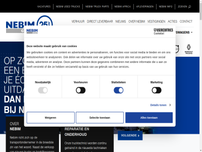 +31 +32 -9030 0 00 1 100 14 150 2 216 24/7 25 3 30 36 37 4 495 58 6004 86 9 aangedrev actieradius acties advertenties adverter aero aflever africa afstemm akkoord algemen all allen alleskunner ambitie analys analyser antwoord assortiment b ban basis bedoeld bedrijf bedrijfswag bedrijfswagen beid bekijk belgie bepal best bestell bestelwag betekent betrouw bied biedt bio boeiend boordevol bouwsegment brandstofbespar breedst c cabin carrièremog chassis chauffeurstrain combi combiner comfort compact conditie consent contact content continu contractvorm cookie cookies cookieverklar d daagt daarmee dankzij deal dealer deelt del detail diesel ding direct disclaimer distributie distributiewerk diver e e-mailadres echt een eenvoud eerst electric elektrisch elk en entry ervar exploitatiekost facebok fe feestelijk fh fh16 financier fl fleetmanagement fm fmx format fuelmanagement functies ga gat gebied gebruik gebruikt geconfigureerd gegeven geld gent geslot getraind gevestigd goed grag groei groep groter high homepag houd hulpmiddel i i-sav ieder industrieweg info info@nebim.eu informatie innovaties inspirer instagram interessant jar jong jouw juni k kiez klant klar kop kunt laatst langeafstandstransport leas les lever linkedin lng low luchtvaart maakt maand mailadres mariakerk market master mat media merk merkspecifiek model modell mogelijk n naast nam nebim nebim.eu nederland nieuw nieuwsbrief nieuwst nodig noodzak nooit officieel onderdel onderhoud ontdek ontvang onz opbouw opendeurdag oplad optimal overzicht part partner pass perfect personaliser piek platform plezier policy priv privacy privacybeleid renault reparatie richt risseweg rm robuust royal ruim s sam samenwerk sav schrijf schrijv selecter selectie selection services sit snel sneller social solution specifiek stan start statement statistiek stelt sterk stevig stootj t techniek teleur toekomst toepass toestan ton total trafic trailerservic transparant transport transportmaterieel transportondernemer transportservi