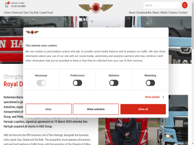 +31 0 0000 1 15 162 18 2 2001 2024 2025 3 88 a abl about abov acquir acquired acquires acquisition activities addition ads advertis advisory agreement all allow alongsid also am ambition an analys analytic and apac arab are as at back barneveld becom being belgium ben benefit betwen board both brazil bulgaria bulk busines businesses by carer cas ceo chain chemical china choic cleaning clearanc collaborativ collected combin companies company comprehensiv condition consent contact content continue continuity convinced cookie cookies copyright creating customer declaration den deny detail develop development director do download dream dry dutch emergency emirates encompasses ensures europ excellent exception expand experienc expertis family family-owned features fifth fil filling finland fod follow foodstuff for forward franc from fullest fully further futur gas gases germany global goes group h hartogh hav heintjes hempenius history hom hungary i incredibly independenc india indonesia industries information internationally intersection into it italy its joint just kingdom knowledg korea leader leading liquefied liquid location logistic long makes manag many march market may media merger merging mexico navigation necessary netherland new nl not number on ongoing operat opportunity or other our owned owner packag partner partnership peopl personal personalis photos pieter poland portfolio position preferences pressurised prioritis privacy product project proud provid provided provider quality rang ratified re reach reading recycled regulatory reserved respect rich right road romania rotterdam/barneveld royal s safety search selection senior servic services set shar shares show signed sinc singapor sit smart so social solution spain specialised standard stated statement states statistic stefan step stories strategic strength strengthen studies subject such supply support sustainability sustainabl swed switzerland tank team term thailand that the their them they this to t