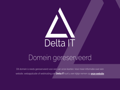 delta domein domeinregistratie gereserveerd informatie it kijkj klant kunt nem onz webapplicatie webhost websit