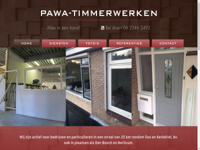 06 17 2246 2492 25 5341tw aanbouw aanspreekpunt actief afrond afsprak aftimmerwerkzam all badkamer bedrijf bedrijfsruimtes bedrijfsschur bedrijv begeleid bel berlicum bezit bijvoorbeeld blijft bosch bouwplann bouwproces bouwproject breedst bullsey bv car car-verzeker constructie contact dak dakgot dakkapell den design deur dienst direct een ervar fnv foto garant gecertificeerd gerust gespecialiseerd goed grot hand hom houd informatie inschakel kapconstructies kerkdriel keuk kijk klein kluss km komt kozijn kunt lid nakom nem nieuwbouw nodig o.a offert onderaannemer onz opbouw opdracht oss overleg p.jamwagemakers@hotmail.com particulier pawa pawa-timmerwerk plaats plann project ram referenties regel reken risk rondom s sam smalstrat specialist stan stelwerk stral tijden timmerwerk toilet uitvoer vakkund vca vca-gecertificeerd veilig verzeker voer volled voorbereid vrijblijv war we wens werk werkzam wij woord zbo zin