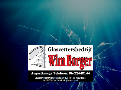 -22440144 06 2a 9284 augustinusga borger e e-mail glaszettersbedrijf heawei info@wimborger.nl mail tel wim xk