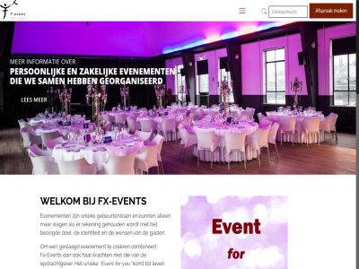 afsprak allen beoogd combineert crer cultur doel ervar evenement event for fx fx-event gast gebeurteniss gehoud georganiseerd geslaagd identiteit informatie kennis komt kracht les lev mak opdrachtgever person reken sam slag symbios uniek we welkom wens you zakelijk