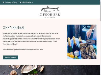 12.00 208 22.00 24 5041 5611 adres assortiment bar bedoeld bekijk belev bent bereid bestaand betal bezig bied bijzonder bred bruisend burgemeester c central combinatie contactgegeven culinair de del dinsdag donderdag down drankj druk dtgm duurzam eindhov ej en ernar ervar f facebok facebook-f fod ga garnitur gast gecombineerd geniet genot gerecht geslot gevestigd geweld gezell gourmet hart hav heerlijk hog horecaconcept ideal iederen info@cfoodbar.nl inhoud instagram juist kijk kom kunt kwaliteit lang lat locaties maandag market menukaart modern momentel nieuw oester oesterbar onz openingstijd plek policy privacy pur puurst recht reclamegarag restaurant sc schal schelpdier seafoodbar smak small snel stat station stekelenburgplein tafeltj terecht tilburg toegank town traditionel twee uitgebreid uitmak uniek vanaf ver verget verhal verrass verruk verwelkom verwenn vestig vind vis visconcept visgerecht viskram visrestaurant vorm vrijdag war we welkom woensdag zaterdag zoal zondag zult