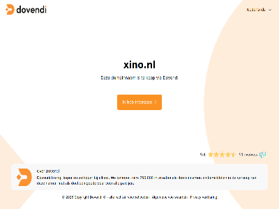 2026 250.000 51 9.4 algemen all beher bemiddel brengt copyright deal doel domeinnam dovendi elkar goed interes international kop koper nam nederland partij privacy recht review ruim verklar verkop verkoper via voorbehoud voorwaard we xino.nl