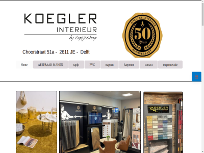 10.00 100 1975 20.00 2025 2611 50 51a aangepast aanstaand activiteit adviez adviseur afsprak all allemal apartement bedrijf bedrijfspand bedrijv beheers bestan bestat bestell betonlok bewijz blij by choorstrat contact copyright coretec delfgauw delft desso echt eig enorm enz ers familie familiebedrijf free free-lanc freelancer generatie golddealer hand hart hom hout ingehuurd interieur jar kantor karpet koegler kop lanc ler lever liefd locatie mak marmoleum mat meest monter nam natur nieuw nl ontzorg onz onzorg open openingstijd popel presentatie producer project project-tapijt projectstoffer projecttapijt puntjes pvc pvc-vloer renovaties reserved right samenwerk schijn showrom showroom/winkel/restaurant sind stan stat sted stoffeerder stoffer tapijt tapijtshop tapijttegel trap trapp traprenovatie traprenovaties tred uitgebreid uur vak vanaf verkocht vloer vloerkled volgend volhoud voorzien waarom wacht wand we werk wij will winkel zak zowel zzp zzp-er