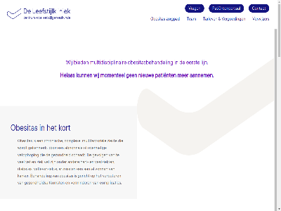 6 aandachtsgebied aandoen aangeslot aannem aantal abnormal activiteit american artros arts based basis behandel beroepsveren bied biedt chronisch colleg complex complicaties connecties contact diabetes duurzam eerst effectiev evidenc evidence-based fysiek gebaseerd gebruikt gekenmerkt gepersonaliseerd gericht gevolg gezond gezondheidsuitkomst gezondheidszorgsystem hart helas herstell intensief inzet kanker ker klinisch kort leefstijlgeneeskund leefstijlinterventies leefstijlkliniek lifestyl lijn medicin medisch modaliteit momentel multidisciplinair multifactoriel nieuw obesitas obesitasbehandel onbewerkt overmat overweg patient patientenportal pijler plantaard positiev praktijk preventie primair risicovoll schaadt slap social stoff stressmanagement tariev team therapeutisch toelegg toepass transformatie vaatziekt vak verbeter vergoed vermijd verminder verwijzer vet vetleverziekt vetophop voeding volwaard voorkom vorm vrag wanner wij ziek ziekt zorgpad