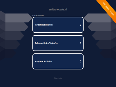dies domain kauf policy privacy smitautoparts.nl