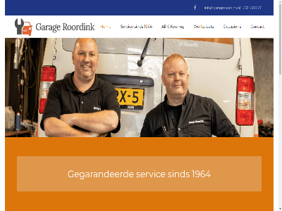 00 053 08.00 108 12.00 13.00 17 1964 4350167 7531 abs accu afsprak airbag airco allen apk apk-keur automatisch band bezoek contact dieselroetmet e e-mail ensched facebok garag gegarandeerd hom info@garageroordink.nl keuring maandag mail motormanagementsystem occasion onderhoud oosterstrat openingstijd reparatie roordink rout s schad schade-taxatie servic sind specialist t/m taxatie tl ton uitlat uitlez verkop versnellingsbak verstur vervang vrijdag werkplat zaterdag