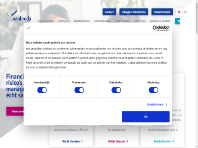 +31 0 00 1 160 2 2026 2027 203 273 2800 2803 3 32 4 45 50 88 aanbieder aangeeft aangescherpt aangeslot aansprak aantrek aanzien accent actueel adres advertenties adverter advies adviez adviseur ae akkoord algemen all allen analys analyser arbeidsongeschikt assurantiemakelar assurantiepakket assurantieprogramma b.v basis bedrijf bedrijv begeleid bekijk belangrijk belastingdienst benefit bent bericht beroepsgroep beschik best bezoekadres bied biedt blijft combiner company complet concurrer condities contact content cookies cyberbeveiligingswet d daarbij daarom dashboard del denk detail dienst dienstenpakket dienstverlen document doordacht e echt eind en financiel functies ga gan gat gebruik gebundeld gegeven geselecteerd gezin gouda grag grot help hoevel ieder info@vanbredanl.com informatie inlogg interactiv international jar jou juist kampenringweg kenn klachtmeld klant klantonlin klein lat les lev linkedin login lop maakt manag market markt media middelgrot mogelijk multinational nederland nem netwerk nieuwsbericht nl noodzak november ok onafhank onderhandel ondernem ondernemer ondersteun ongever ontvang onz opnem organisaties p pakket particulier partner passend pe pensioen personaliser polisvoorwaard postadres postbus prijs priv privacy risico risicomanagement risk s sam samenwerk schademeld servic services sit social statement statistiek stel t team toekomst toestemm toestemmingsselectie ton uitstek vanbreda verder verstrekt verzameld verzeker verzekerar verzekerd verzekeringspakket via volled volmacht voorkeur voorwaard vrag vrijheid we websit websiteverker wereldwijd werk werkgever werkhervattingskas wet whk whk-beschik wij wijzig wilt zoek zorgelos zorgportal