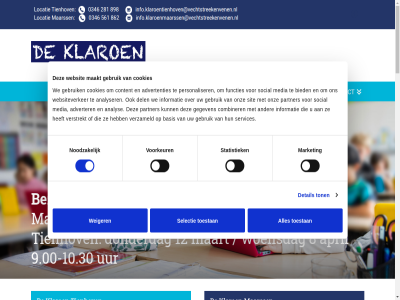 -10.30 0 0346 1 10 12 14.00 18.30 2 281 29 3601 3612 4 561 7.30 8 8.30 862 898 9.00 aanpak actuel advertenties adverter afsprak all analys analyser april basis basisonderwijs basisschol begeleid behoort bekijk belangrijk beoordel beschrijv best bewijst bewust bezoek bh bied biedt bo cijfer combiner consent contact content cookiebeleid cookies daarnaast dag dagprogramma del detail donderdag download ds eig elk enthousiast facebok functies gebruik geeft gegeven gemotiveerd gev goed goed-beoordel grot hadewien helpt hetschoolvoorbeeld.nl hom hoogopgeleid hor identiteit indruk info info.klaroenmaarssen@vechtstreekenvenen.nl info.klaroentienhoven@vechtstreekenvenen.nl informatie inspann inspecteur inspectie inspectie-rapport jar jullie kansrijk kc kennisrijk kernwaard kiez kind kindcentrum kinder klachtenregel klaroen klein kom komend kor kritisch kwalitatief lang leerklimat leerling leermiddel leerplicht les locatie locaties loont m.a maakt maarss maart mag mail mak manier market media menu mid moeder monitor naschol natur nel net nieuw nieuwsbriev nodig noodzak onderwijs onz open ouder partner past person personaliser personel positief praktisch precies privacy punt rapport realisatie regelmat resultat ruimt ruyterstrat sam samenwerk schol schoolgid schooltijd selectie selection services sfer sit social statistiek stem sterk stichting strev syb system team technisch tienhov tj toestan ton trot tuss ulferslan uur vakantierooster vanuit veilig verbeter verstrekt verwacht verzameld verzuim volgen voordel voorkeur voortdur vorm vrag vrolijk waarin waarmee waarop we websit websiteverker weiger wereld werk werkwijz wet wij wijk wijzer woensdag ziekmeld zoal zorg zorg-system zowel