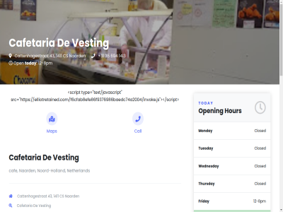 +31 -8 12 1411 1413 2026 35 43 555 694 about accessibility accessibl by caf cafetaria call cattenhagestrat closed creat cs delivery din dine-in edan.io feedback friday go holland homepag hour how latest location map monday naard netherland noord noord-holland open option pm powered saturday seating servic sunday takeaway ther thursday to today toilet tuesday vesting wednesday wheelchair wheelchair-accessibl your