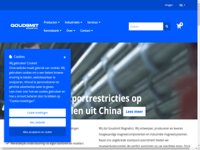 +31 -10 -11 -2025 /h 0 00 06 1 1.317 10 1000 12 2025 2026 22 221 244 29 3.715 3000 31 32 38 4 40 65 7 70 83 9 aangekondigd aangepast aansluit aanvrag aardmaterial aardmetal accepter actief advanc advertenties advies adviser aftersales algemen all analyser artikel artikelnummer assortiment automotiv bandtransport bedankt bedrijv beher bekijk benader bereken betekent beter bevestigingsmagnet bezoek bied bred brow browse-ervar browser bulk by centrum certificer cfia chemisch china china-v chines contact contactformulier cookie cookie-instell cookies cs daarvan demagnetiseersystem demagnetiser detail direct disclaimer diver does driv drukleid duitsland e0161873 e0161876 e0164002 efficientie ehsq070000 eig eis elektronisch enginer ervar es europes evenement expert exportbeperk exportregel exportrestricties faq fr frankrijk ga gebruik gedur gericht gev gevolg goudsmit grag gripping hal handel handelsbesprek handig handling hefmagnet hel help hiermee hightech hoogwaard huidig ifat industrie industrieen industriel industries info@goudsmitmagnetics.com inhoud inlogg installatie instell jar juist kantor kennisbank kg klantgericht klar klik kunt leid les let lever leverancier lidmaatschapp link locatie m maakt maart maatwerkoploss magneetcomponent magneetgrijper magneetinspecties magneetmaterial magneetscheider magneetsystem magnet magnetic magnetisch magnetism meetinstrument mei metal mm monopoliepositie moving munch naast nee nem neodymium nieuw nl not nrc nurnberg offert oktober omgat omgev onderhoud ondersteun ontdek ontwerp onz oploss over perfect permanent personaliser pijpmagnet pl plaatwerk plat power powtech privacy proces producer product prototyp recycl regel rennes reseller revisie s schref september services simulatie simulaties sluit specialist specifiek stan stand standaard statement support tag test the through toepass tol transport uitgebreid updat vakmanschap val vel verhog verpak verpakkingsmagnet vestig via video vindt vlak voedingsmiddel voorwaard vraagstu