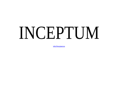 inceptum info@inceptum.nu