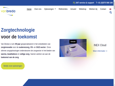 +31 -21 /7 0 0575 10 100 105 108 19 1977 2026 24 24/7 450 49 5.0 568 575 actief actueel actuel adviser afsprak afstand ai alarmer alarmeringsunit alarmplatform albireo all allen alles-in-en ambitie app architectur b.v bann bedankt beeldsensor beeldsensorsystem behoeft bekijk belangrijk belangrijkst beoordel beschik best besturingssystem betrok beveiligingsplatform bied biedt bijdrag bijzonder blijf blijft blijv blog breda brumm bv cloud cloudgebaseerd collega comfort comfortabel communicatiesystem contact continu crer crucial deskund domuscur doorkom duurzamer dwaaldetectiesystem e e-health e-mailadres echt een eenvoud eerst efficient efficientie eigenar elk ensortechnologie ervan ervar ervic even f facebok facebook-f familiebedrijf focus ga garander garantie gebied gebruik gebruiksgemak gegarandeerd gehandicapt gemak geschiedenis geschikt gespecialiseerd gevar gevestigd ggz ggz-sector goed grag gratis handel hardwar health ho hog hogetoorn hom hoofdnummer hoogt hulpbehoev inefficient inefficientie inex info@vanbreda.nl informatie inhoud innovatie innover inplann instagram installatie inzet j jap jar jarenlang jullie kennis kernwaard klant kondig kort krijgt kunt kwalitatiev kwaliteit langer lat legg les lev levenskwaliteit lever linkedin linkedin-in locatie ls maandelijk maatschapp mailadres mak melding mercuriusweg middel minimaliser moderniser mogelijk moment multifunctionel n nathalie navigatie nederland nieuw nieuwst nodig o ogwaard omstand omvat onderhoud onderhoudssystem ondersteun ondersteunt onnod ontdek ontvang ontwikkel ontworp ontzorg onz oploss ouder ouderenzorg overkoepel patient platform pleg prettig producer product radardetectie reactie reager realiser recensies referenties reserved right rol rout ruim rustig s sam samenlev schaalbar sector sensor serverles servic servicecontract sind situaties slimm smart snel soort sparr speciaal specialiseert spel stapp stat steunpunt strev support system t technisch technologie technologieen technologisch tenmin