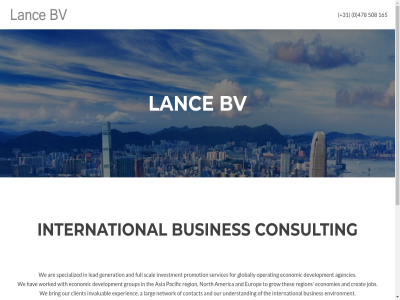 +31 0 165 30 32 35 42 478 508 52 5801 6 a about agencies america and are asia bring busines bv client consult contact creat current development economic economies environment europ experienc for full geert generation ghovens@lancebv.com globally group grow hav hoopweg hoven hr inhoud international invaluabl investment job lanc larg lead mor netherland network north operat our pacific past promotion region scal services specialized spring the thes to understand venray we with worked
