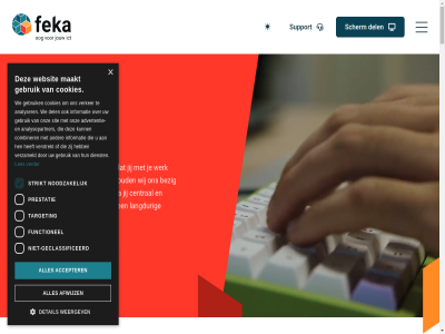 00 0297 08.15 09.00 14 16.00 17.15 20 2015 2022 2026 27001 3641 76 9001 aanpak accepter actief administratie@feka.nl advertentie afwijz algemen all allen analysepartner analyser bereik bezig blog bouw central combiner cookies daarom del detail dienst duurzaamheidsbeleid feka functionel gebruik gecertificeerd geclassificeerd goed hel hen hom houd ict ict-partner informatie iso jij jouw kennismak langdur les maakt mijdrecht niet-geclassificeerd noodzak onz oog partner prestatie privacybeleid pro pro-actief recht relatie rendementsweg sam scherm sit sl snapp sta strikt succesverhal support target telefonisch toekomstbestend uur verder verker verstrekt verzameld voorbehoud voorwaard we web websit weergev werk werkdag werkplek wij zaterdag