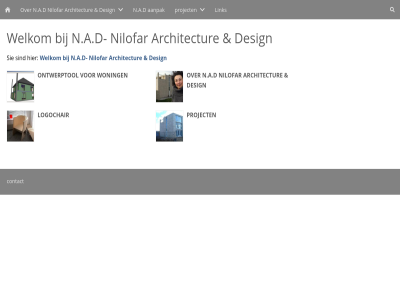 aanpak architectur contact design link logochair n.a.d n.a.d- nilofar ontwerptol project sie sind welkom woning