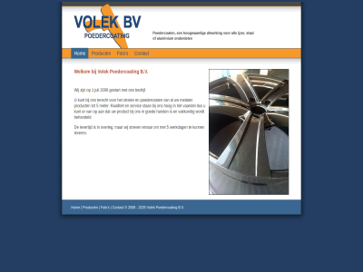 1 2006 5 afwerk all aluminium b.v bedrijf contact ernar foto gestart hom hoogwaard ijzer juli lever levertijd onderdel overleg poedercoat product s stal strev volek welkom werkdag wij