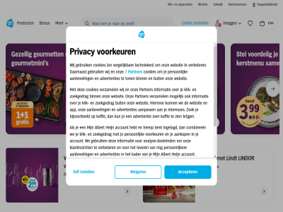 0 0.00 3 7 aanbevel aankop aanpass accepter account advertentie advertenties ah albert allen analys analyse-doeleind app begint bent bestell bijvoorbeeld bijzonder binn bonus boodschapp buit combiner cookiebeleid cookies daarnaast doeleind excellent feestelijk ga gang gebruik gef gegeven geplaatst gezell glaz gourmet gourmetmini grootst hebt heijn hiermee hierop hoofdgerecht hoofdinhoud informatie ingelogd inlogg instell interesses intrek kader kerst kerstmaker kerstmenu kerstontbijt keuz kies klantenservic klantinzicht klik klikt koffie krijg kun lekker les lever lindor lindt mak menu middelpunt min mogelijk nog noodzak onlin onz pak partner person persoonlijker privacy privacybeleid prober product s sam schitter show spaaractie spaaracties spaarkaart stel stralend supermarkt techniek toegank toestemm ton topkwaliteit uitgebreid verbeter vergelijk verwerk verzamel verzilver via vles voordel voorkeur wanner we websit weiger wij wijzig win winkel zakelijk zien zoek zoekgedrag