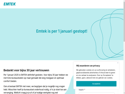 -554704 0182 1 2025 30 aangegan accepter advertenties af akkoord algemen analyser bedankt bedrijf bedrijfsnam begeleid begrijp bericht best bestat beter bied bijna bureaustoel button comfort contact contactformulier cookies dagelijk definitief deskund dienst e e-mail emtek ergonomic ergonomisch ervor formulier gat gebruik geduld gelez gemaakt gepersonaliseerd geslot gestopt gev goed hebt hennekes hop huidig inhoud januari jar klacht klik komt krijgt kun lang mail mat meegan misschien mogelijk nam nodig onderhoud onderstaand opnem optimal past per privacy samenwerk seating servic special stoel surfervar telefon telefonisch toe toekomst trot verantwoord verbeter verker vermeld vertrouw vervang verzend via voorzien vrag waarder we wel wellicht wer werkplek wij zoek zorg