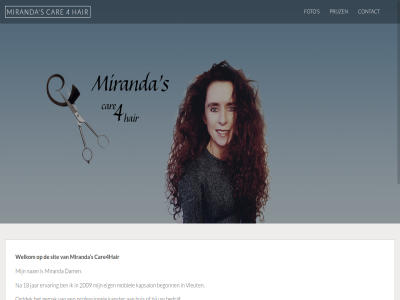 18 2009 4 bedrijf begonn car care4hair contact dam eig ervar foto gemak hair huis jar kapsalon kapster miranda mobiel nam ontdek prijz professionel s sit vleut welkom