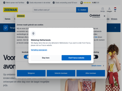1 12 120390 2 3 4 4.48 5 5.00 50 6 68524 8 9 aanbied aanpass accepteert advertenties all allen analyses are avonturier baby basic binn boxpak buit collecties consent cookies dag dames delivered derd detail direct display doel eenvoud elk euro fairwear franc from gebruik gegeven gepersonaliseerd geselecteerd goed gratis her icon if informatie inlogg internetgedrag intrek item jouw keuzes kiez kind kindercollectie klantenservic klar klein kunt laagst lat les link linksonder maakt mandj market mogelijk moment netherland nieuw nl noodzak onderan only ontdekkingstocht ontworp onz open order our pagina partij partner per pleas prijs retourner sam selectie selection statistiek stay terugroepactie that thuis to toestan ton vanaf vertal verzamel verzend vest via vind visit volg voorkeur we webshop websit weergev weiger werk werkt wij winkel you zakelijk zeeman zien zoek