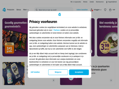 0 0.00 3 7 aanbevel aankop aanpass accepter account advertentie advertenties ah albert allen analys analyse-doeleind app begint bent bestell bijvoorbeeld bijzonder binn bonus boodschapp buit calv combiner cookiebeleid cookies daarnaast doeleind excellent feestelijk ga gang gebruik gef gegeven geplaatst gezell glaz gourmet gourmetmini gourmetplezier grootst hebt heijn hellmann hiermee hierop hoofdgerecht hoofdinhoud informatie ingelogd inlogg instell interesses intrek kader kerst kerstmaker kerstmenu kerstontbijt keuz kies klantenservic klantinzicht klik klikt koffie krijg kun lekker les lever mak menu middelpunt min mogelijk nog noodzak onlin onz pak partner person persoonlijker privacy privacybeleid product proef s sam schitter show spaaractie spaaracties spaarkaart stel stralend supermarkt techniek toegank toestemm ton topkwaliteit uitgebreid verbeter vergelijk verwerk verzamel verzilver via vles voordel voorkeur wanner we websit weiger wij wijzig win winkel zakelijk zien zoek zoekgedrag