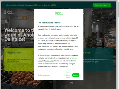 -0.29 -2024 -2025 000 1 12 150 17 18 2 2001 2022 2025 2026 22 336 34.54 34.7 393 4.0 400 5 72 819 9 96 a about accept acros adapt addition advertisement affiliates agreement ahold aim all allow also alway ambition an and announces are associates b back behavior bid billion brand buyback by can cautionary chang choic clicking cod collect coming commencement communication company contact cookie cookies cost countries creating credit customer dec december delhaiz deliver development doing each easier ebr electricity ensur ethic europ european even every expected explor facility family financ financial find fod follow for from get giv glob global go governanc great grounded growing hav healthy her highlight inclusiv incredibl indonesia info information innovation inspired interest internet investment investor its konink latest leadership learn linked local long looking m mak market media met million mor n.v net new notic november on operat opportunities or our outsid pag parties passion peopl permission personal plac placed planet policy portfolio position possibly power preferences pres pric priorities privacy product professional profil program provid published purchas purpos q3 quarter quarterly read reject relation releas renewabl renewed research reserved result retail revolv reward right s sales sav saving security serv set shar shareholder shares sign similar social solid sourcing sponsorship states statistic stores stories story strategic strategy strengthen sustainability sustainability-linked sustainabl team techniques term that the thes thing third this through to together track united updat updated us use uses value via vision volum w23 we websit wek welcom wher which with withdraw within workplaces world worldwid you your yrs