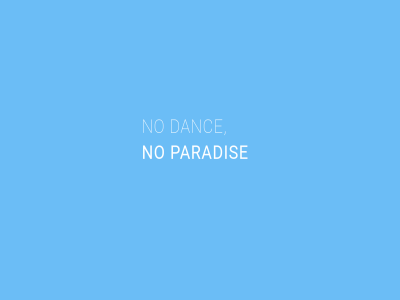 danc no paradis schildwacht