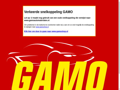 gamo gan gebruik klik let maakt mogelijk oud problem rad snel snelkoppel toekomst verkeerd verwijst voorkom wij wijzig www.gamoautomaterialen.nl www.gamoshop.nl