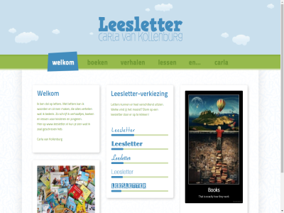 bedenk boek carla dol geschrev hel jij jonger kinder klik kollenburg kun leesletter leesletter-verkiez less letter mail@leesletter.nl mailtj mak mooist schrijf stem stur uitzien verhaaltjes verhal verkiez verschill vertell vind vrag welk welkom woord www.leesletter.nl zien zinn zoal