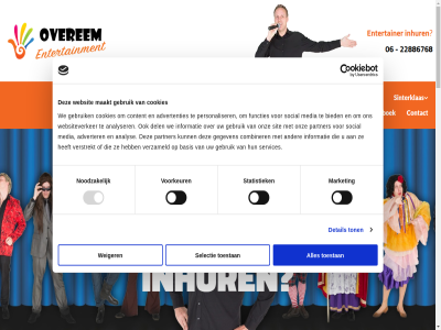 0 06 1 133 2 2004 2018 22886768 29 30192647 3902 4 achter act advertenties adverter analys analyser ander award basis bedrijfsfeest best bestat bezorgd bied bloed boek boekingsformulier bruiloft by citysenc clown collega combiner consent contact contactgegeven content cookies del detail direct diver doedel entertain entertainer entertainment erasmusstrat even familie feest functies gastenboek gebruik gegarandeerd gegeven grappigst hel hilarisch holland hom hoogst hou humor huwelijk info@overeem-entertainment.nl informatie inhur inmiddel interactiev invull jar jong jouw kc ken kim kind kom komisch kotter kvk lach landelijk lat les leuk leukst lov maakt marcel market media meest model mogelijk nederland nem noodzak oh onderweg onz oud overem overlegg partner personaliser plat powered precies presentatric privacyverklar professionel publieksprijs quiz reactie reserver s selectie selection services show sind sinterklaasbezoek sinterklaasvoorstell sinterklas sit sketches snel social spannend spel spelshow statistiek stemm succes toestan ton topentertainer tran typ types typetjes uitreik utrecht veenendal verjaardag verkoz verstrekt verzameld vond voorkeur vriend vul waarder we websit websiteverker weiger wet winnar zegg zit