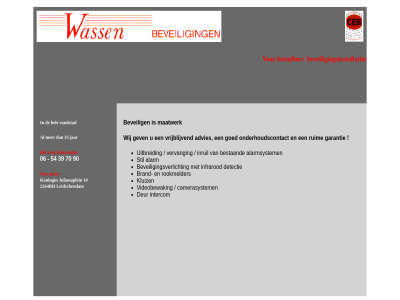 06 10 2264bh 35 39 54 70 90 adres alarm alarmsystem bel bestaand betal beveil beveiligingsinstallaties beveiligingsverlicht brand camerasystem detectie deur hel informatie infrarod inruil intercom jar julianaplein kluiz koningin leidschendam maatwerk randstad rookmelder stil uitbreid vervang videobewak wass