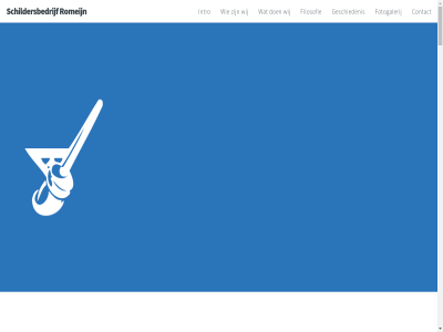contact drie eenmansbedrijf filosofie fotogalerij gehuwd gerund geschiedenis intro kinder next romeijn rud sam schildersbedrijf sophie wij
