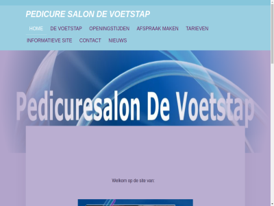 2005 2025 afsprak contact direct ga hom hoofdinhoud informatiev mak nieuw openingstijd pedicur pedicuresalon pedicuresalondevoetstap.nl salon sit tariev voetstap welkom