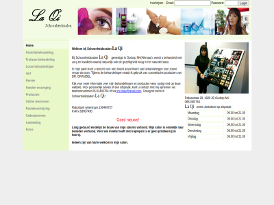 0652483764 09.00 1829 21.00 29 aanbied afsprak alkmar assortiment behandel behandeld bened bouw bred cadeaubonn cosmetisch dinsdag donderdag dr eindelijk email foto fotos fruitzur gebruik geduurd gevestigd gezell gezichtsbehandel goed grag grandel hand hars hart hog hom ieden inschrijv jb jml.may@gmail.com kunt kvknr.53057430 kwaliteit la lang los maandag mak man moeit natur nh nieuw onlin oudorp pallasstrat password problem product qi rabobank rekeningnr.136449727 reserver routebeschrijv s salon salonis schoonheidssalon stat terecht tijden traplop uitsluit vaandel verf verhuisd verzorg voltooid vrijdag vrouw waarbij welkom werkt woensdag zie zien zorg zowel