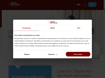 aanpass advertenties adverter advies advocat advocatenkantor ambitieuz analys analyser basis bied combiner content cookies del detail diep functies gebruik gegeven hulp informatie juridisch kroef maakt media menu nl nodig ondernemer onz partner personaliser services sit social toestan toestemm verstrekt verzameld we websit websiteverker weiger wij