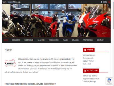 00 035 09 10 12 1221 16 18 21 30 35 6835753 8a aankop accessoires advies afhandel all app avond bedrijf behoort bel bied brengservic contact daarnaast dienst dinsdag direct donderdag dynamisch ervar facebok financier ga gan garant garantie gebied gebruik gebruikt gedeg geniet geslot gespecialiseerd goed hal heerdt hel hierdor hieronder hilversum hom info@vanheerdtmotoren.nl inhoud jar jv kaart ker koopavond kop kortom kun kunt maand maandag mail mak manier merk mis mogelijk motor motorfiet motorfiets motorkled motorrijles motorseizoen nieuw occasion onderhoud onz oosterengweg openingstijd overzicht pech perfect reparatie rijles rout ruim schad schade-afhandel servic serviceverlen som stalling stan stat tegemoet telefon terecht vel verkop vind vlak vrijdag websit welk welkom wens wes whatsapp wij will wintermaand woensdag zaterdag zorgelos