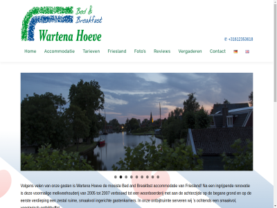 +31612353618 -15 1 12 2 2.20 2005 2007 3 4 5 6 7 8 9 aangeslot accommodatie achterzijd adres afmer and bed bedstee began bereik bestat bijvoorbeeld boerderij bot breakfast comfortabel contact dankzij diver eenvoud eernewoud eerst eig erg even familiegroep foto friesland ga garant gast gastenkamer geleg genom gerealiseerd geschikt groepsaccommodatie grond heerlijk hoev hoewel hom hoogwaard ingericht ingrijp inhoud jar kad kamer kanovaarder kom kwaliteit laaggeleg lang leeuward m man max melkveehouderij mens mindervalid mogelijk mooi mooist naast nabij nachtrust nb nietindehak o.a ochtend omgev ontbijt ontbijtbuffet ontbijtruimt onz per perfect regulier renovatie restaurant review riant roeier roeivlot ruim s server slap smaakvol stan strikt tariev terras teven tien tussenuit twee urenlang vegetarisch vel verbod verbouwd verdiep vergader vertoev vertrouwd viss volgen voormal vriend wart wartena water we welkom wij will woonboerderij zestal zomeravond