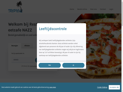 +31 0 00 01 0686 10 11 12 18 20 2026 3 3191 416 50 52 aa aankop accepter af afgeleverd afhaaltijd afhal aflever alcohol alcoholhoud all artikel bekijk best bestel bestell betal bevest bezorg bezorgd bezorgkost bezorgtijd bijv by contact cookie cookies copyright deur dinsdag direct donderdag drank eenvoud eetcaf eh eig enkel eten foodticket gan gebruik gebruikservar geholp gekoz gemak geniet geslot hal hoef hom hoogvliet ideal jar jou klar klik leeftijdscontrol leeftijdsgebond legitimatie les lever locatie login maakt maaltijd maandag menu menukaart middenbaan-noord middenban mogelijk nazz nee noord officiel onlin onz ouder person postcod reken restaurant rotterdam setting snel stat tijd tijdstip tropical uiteraard v.a vanaf vandag veilig verkop vrag vrijdag vul websit welkom wij winkel woensdag zaterdag zin zondag zorg