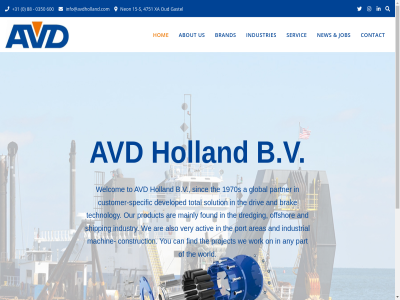 +31 0 0350 15 1970s 4751 600 88 a about activ airflex also and any are areas avd b.v brak brand can construction contact coupling customer customer-specific desch developed dredging driv find for found gastel global hi hi-tec holland hom industrial industries industry info@avdholland.com jaur job machin mainly neon new offshor on oud our part partner port product project renold s servic shipping sinc solution specific tec technology the to total us very we welcom work world xa you