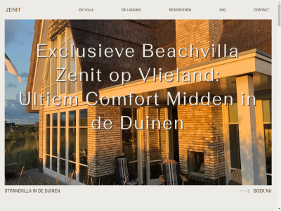 1 18m2 2 20m2 3 4 50m2 8 80 achternam badkamer beachvilla bed began bericht boek build by comfort contact contactgegeven douch dream dubbel duin eenperson eetkamer eiland email etopia exclusiev facebok faq gef grond hom indel info@zenitvlieland.nl instagram keuk komt ligbad ligging living m2 mid mogelijk mooist nederland nem pc person plat reg reserver slaapkamer spoedig strandvilla tekst terras the toilet twee tweeperson tweepersoonsbed ultiem verstur villa vlieland voornam wastafel wij woonmaker zenit