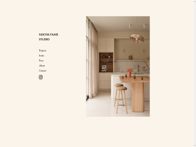 about contact fas hom item pres project sascha studio