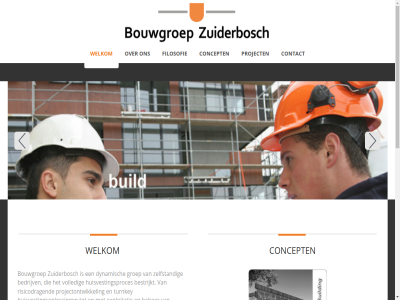 build concept contact design disclaimer filosofie financ maintenanc project welkom