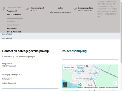 00 06 06.18373170 08 1 1444 1445 16 170 183 21 73 adipisc adresgegeven afsprak amet arcu at bent consectetur contact correspondentieadres di dictum dis dolor e e-mailadres eget elefoonnum elit fames hom iaculis id info@voetcentrumpurmerend.nl ipsum jap lacinia leg ligula locatie lorem mail mailadres mak media nl non nostra onderstaand onz openingstijd ploegstrat praaghuis praktijk praktijkadres purmer quisque rietgorsplein rietgorsplein1 risus routebeschrijv rt scelerisque semper sit social sociosqu t tekstblok tellus vel vr welkom www.voetcentrumpurmerend.nl