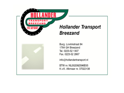 breezand hollander transport