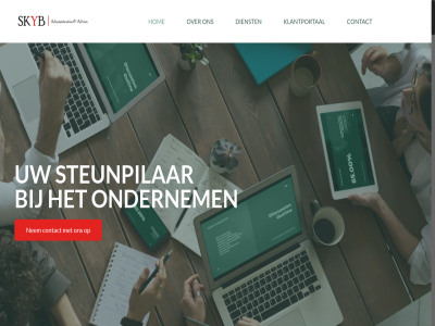 administratiekantor administraties contact dienst hom klantportal kleiner nem ondernem ondernemer skyb steunpilar