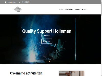+31 2015 22041323 6 activiteit advies arjan bv contact dienst email hmmarket holleman hom info@qshbv.nl lastechniek lastechnisch ontwikkeld onz overnam qsh quality roza sind support telefon websit